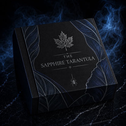 2026 Maple Sapphire Tarantula 1oz Silver Coin with 3D Jewel Spider