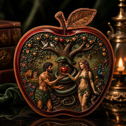 Adam and Eve Shaped 5 oz Copper Medal