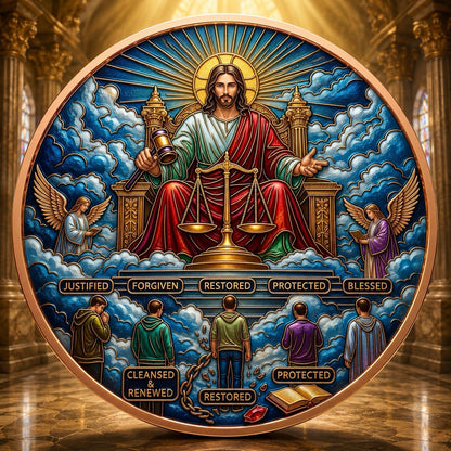 2026 Jesus Series: Christ the Righteous Judge 5oz Copper Coin (PRE-ORDER)