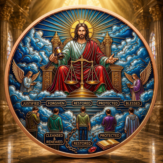 2026 Jesus Series: Christ the Righteous Judge 5oz Copper Coin (PRE-ORDER)