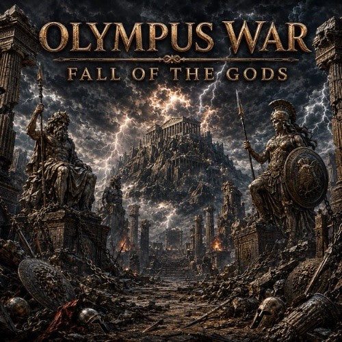 Olympus War - Fall of the Gods 1 Kilo Copper Medal