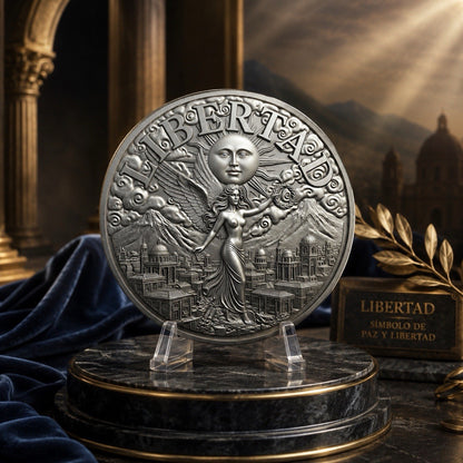 Libertad Comes to Life 3g Silver Round