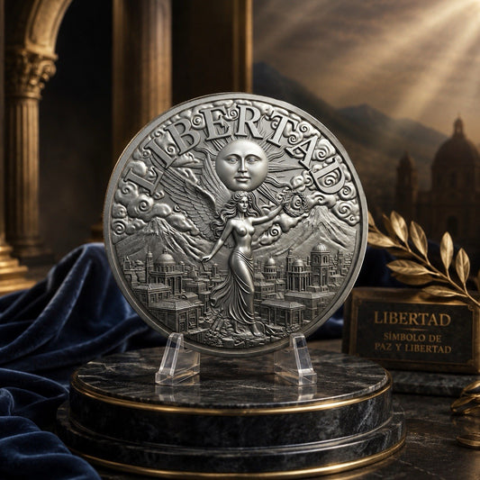 Libertad Comes to Life 3g Silver Round