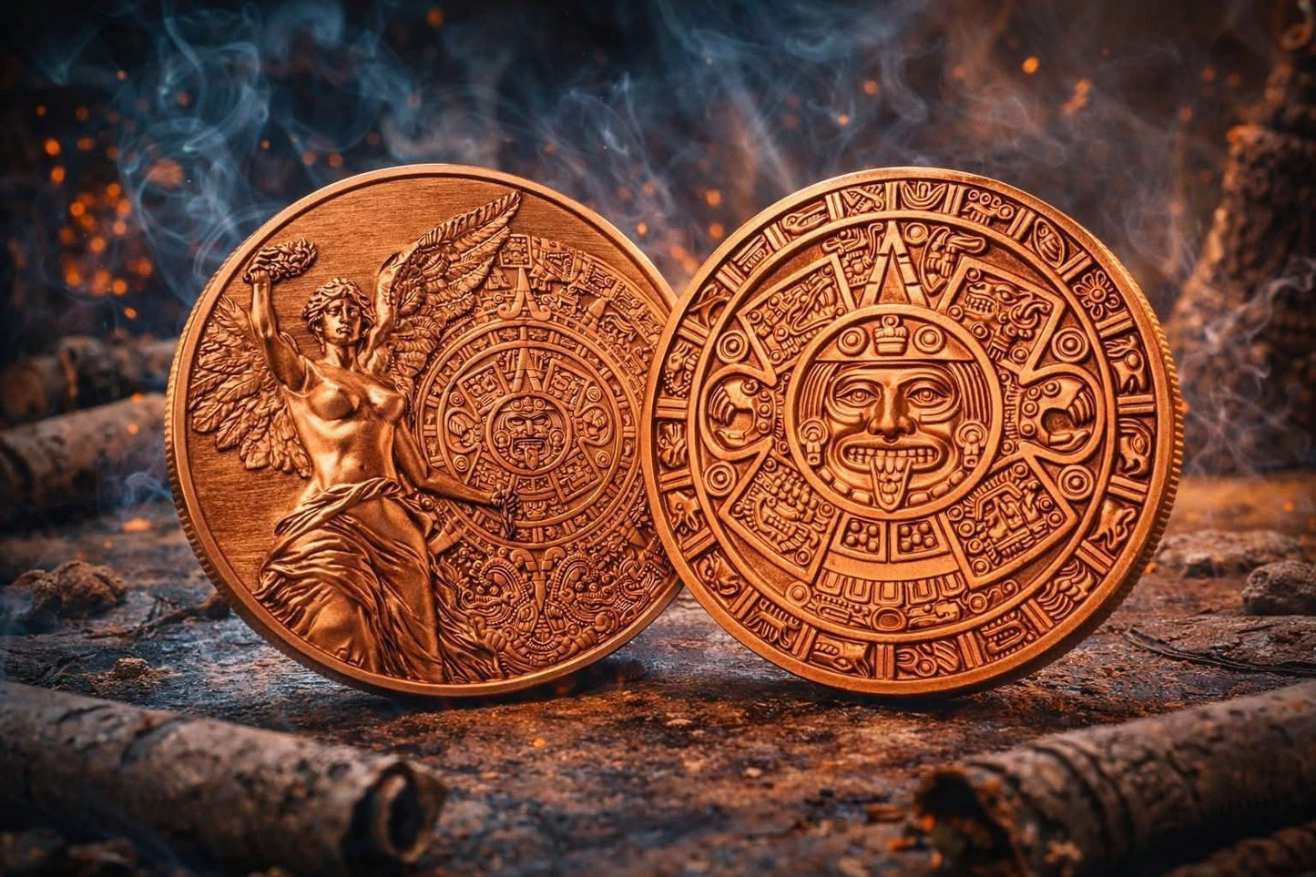Angel of Mexico 1 Kilo Copper Medal (PRE-ORDER)
