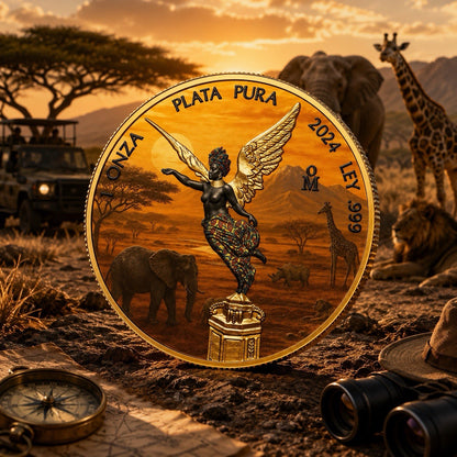 2026 Zambia Liberty 5 oz Copper Coin - Pre-Order, Unique African Design