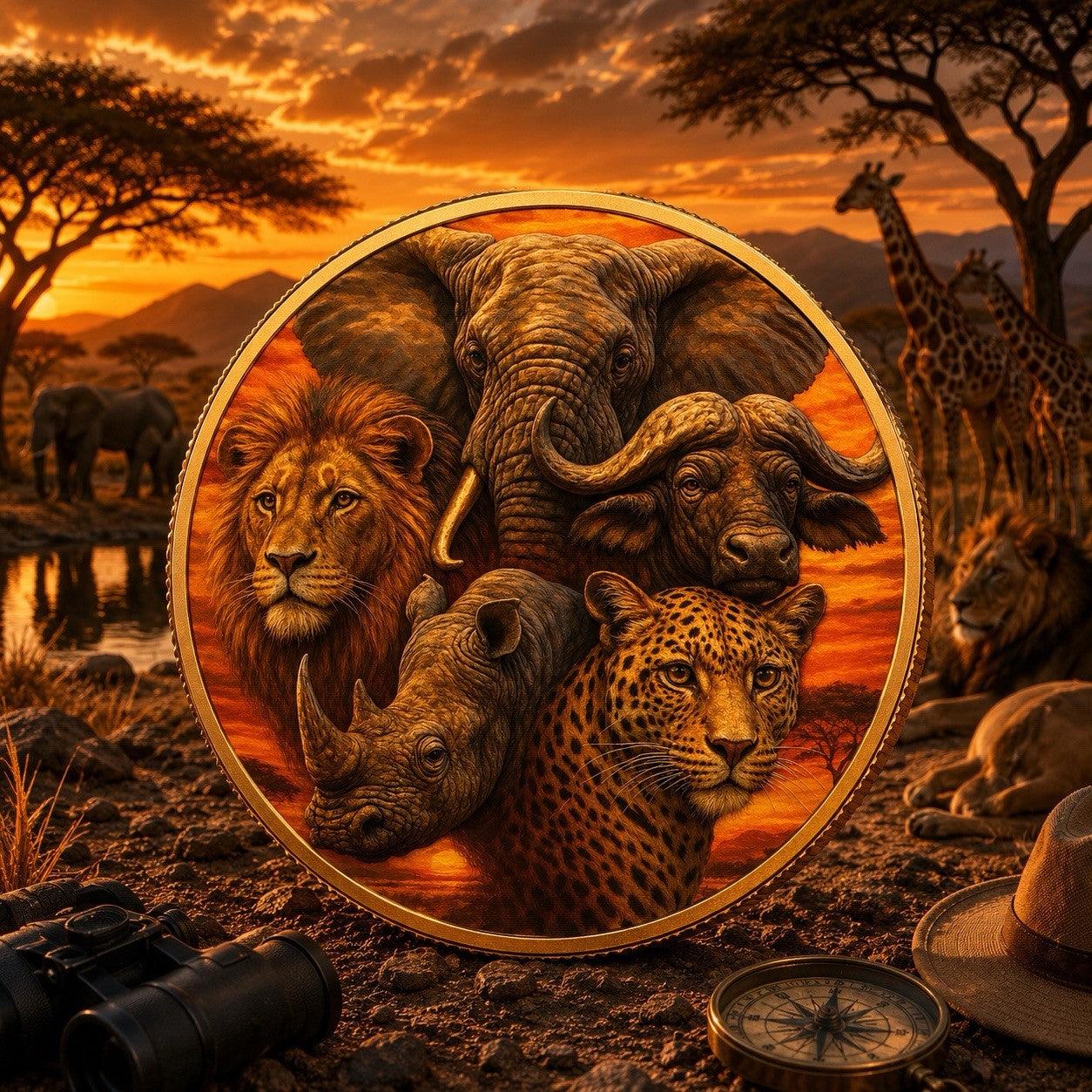 2026 Zambia Liberty 5 oz Copper Coin - Pre-Order, Unique African Design