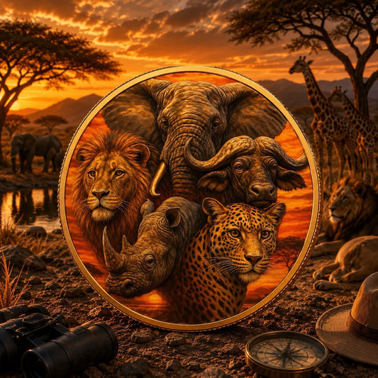 2026 Zambia Liberty 5 oz Copper Coin - Pre-Order, Unique African Design