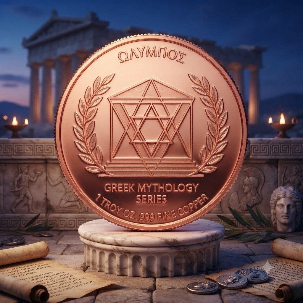 2026 Monsters of Olympus Serie: Tipton   5oz Copper Coin