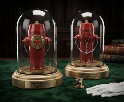 Fire Hydrants Around the World - Canada 3D 5 oz Copper Medal