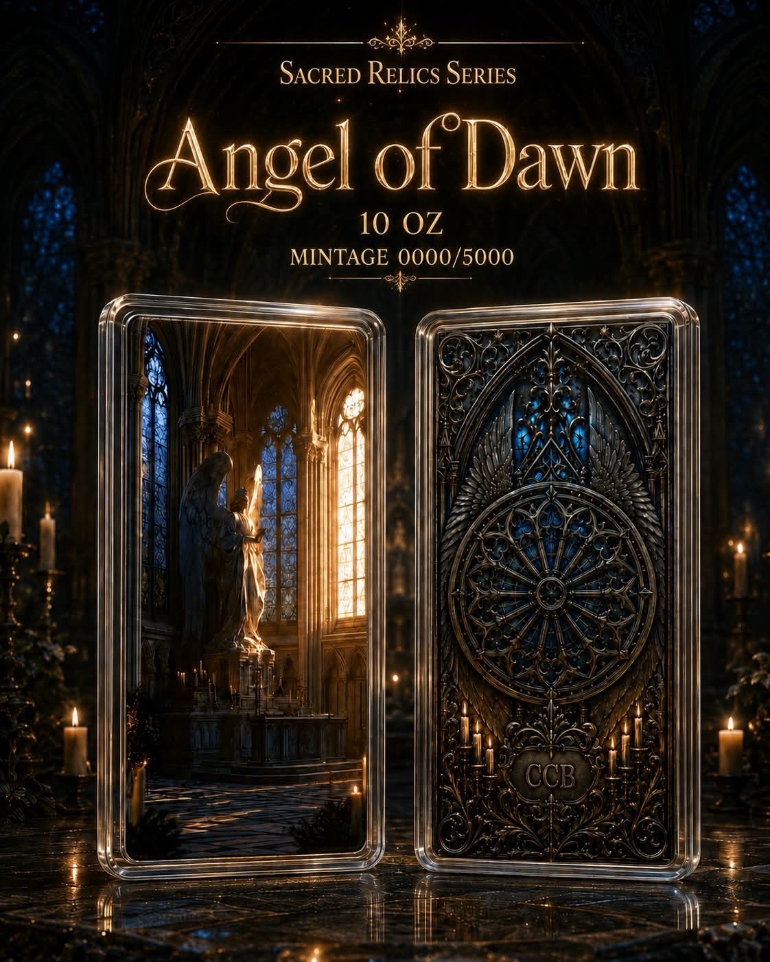 Angel of the Dawn Copper Bar 10 oz