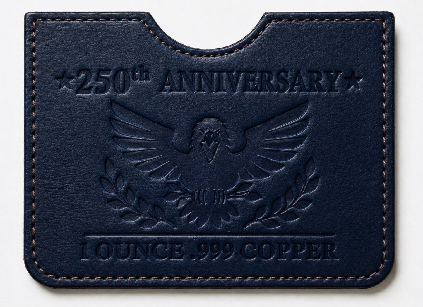 250th Anniversary Eagle Colorized 1 oz Copper Bar
