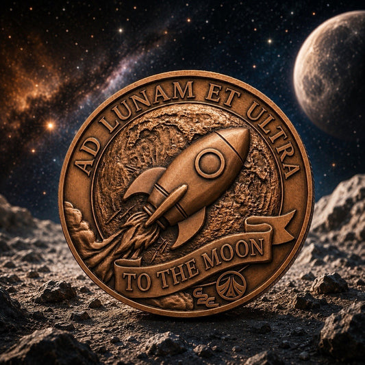 Diamond Hands Series #1 of 3  5oz .999 Fine Copper Round
