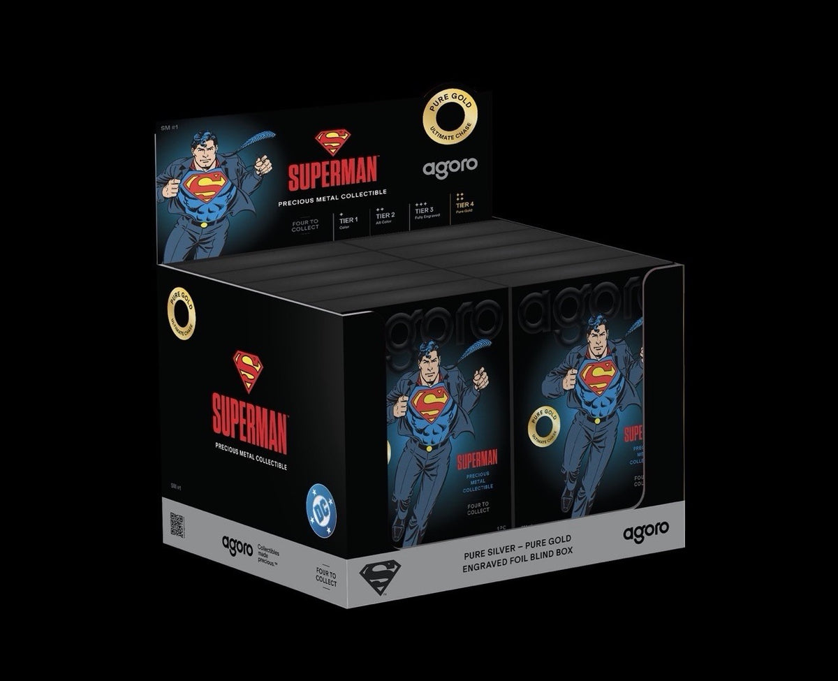 Superman DC Comics Blind Box Agoro Niue 5 gram Proof Silver or Gold