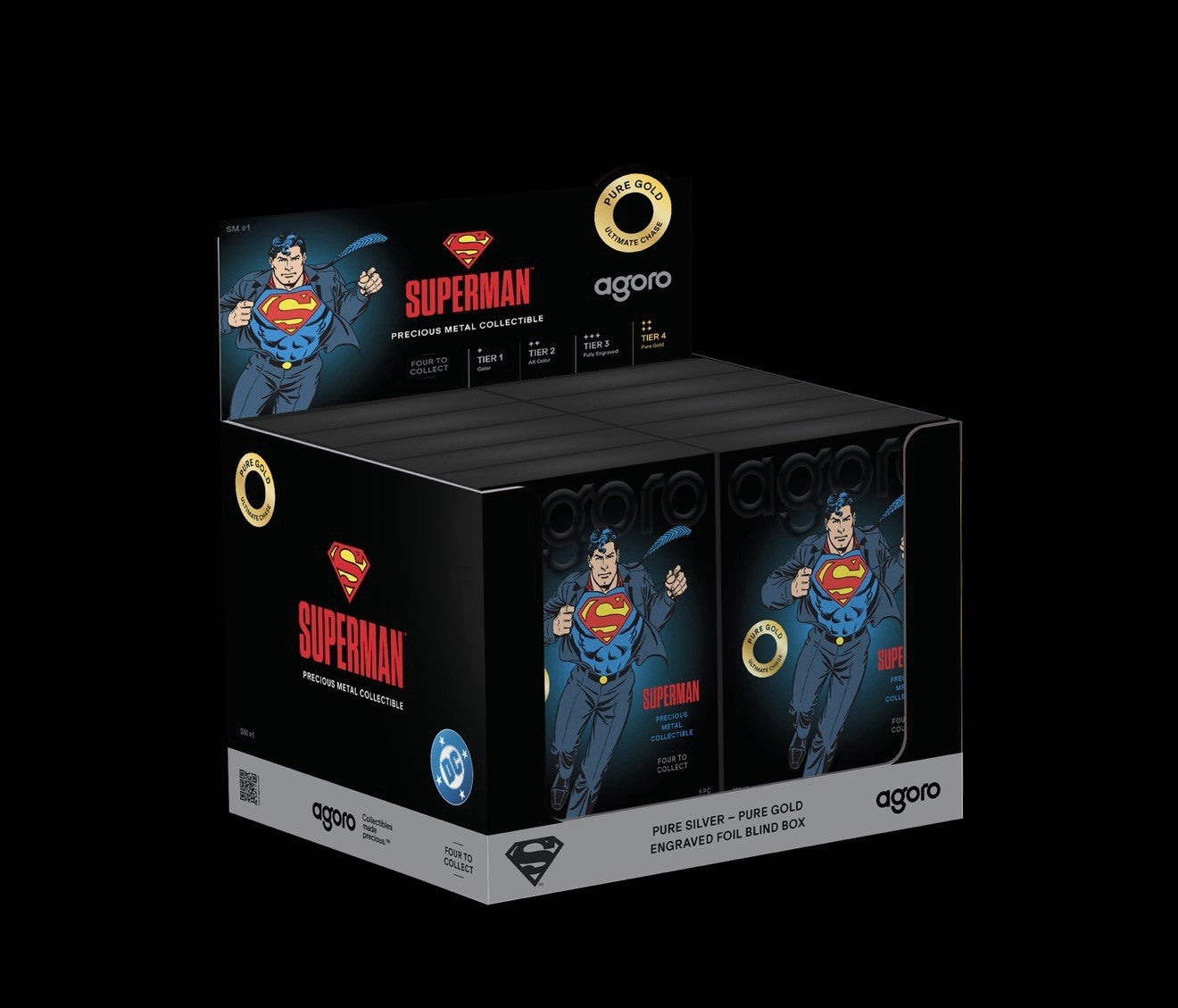 Superman DC Comics Blind Box Agoro Niue 5 gram Proof Silver or Gold