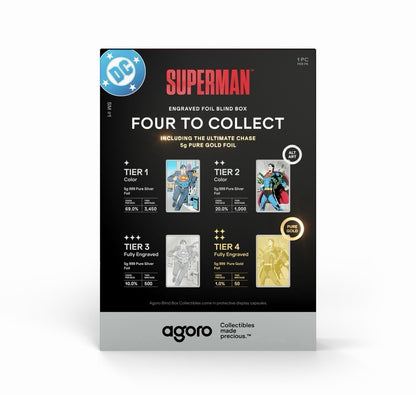 Superman DC Comics Blind Box Agoro Niue 5 gram Proof Silver or Gold