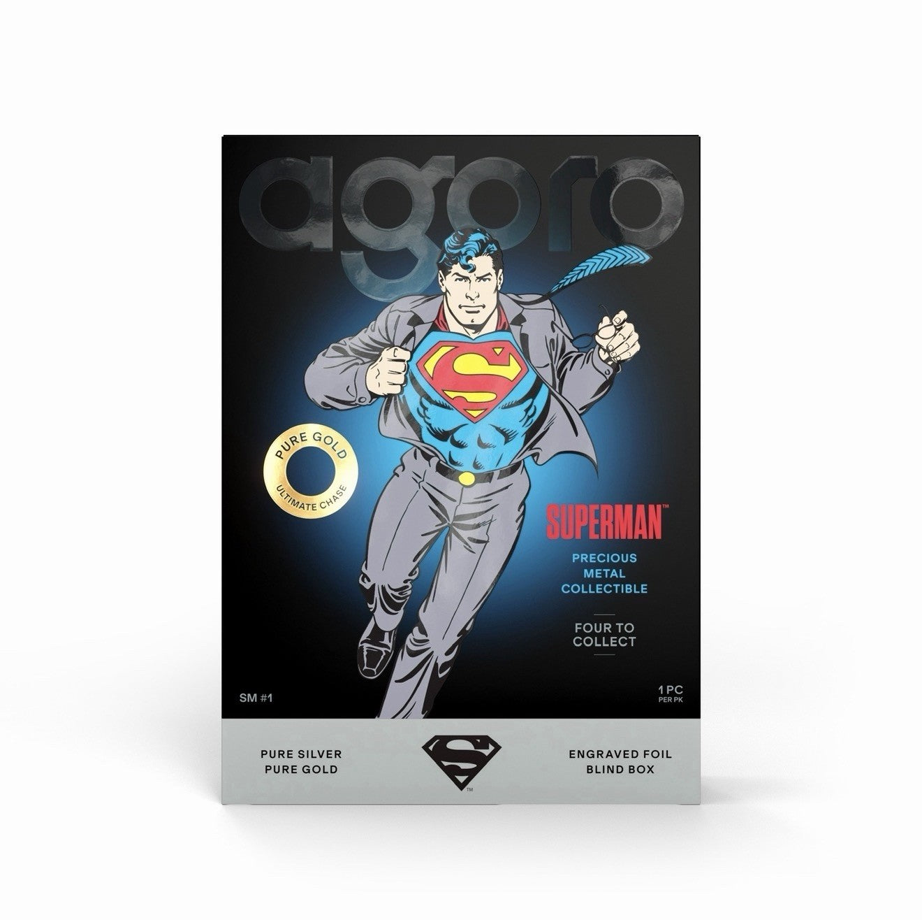 Superman DC Comics Blind Box Agoro Niue 5 gram Proof Silver or Gold