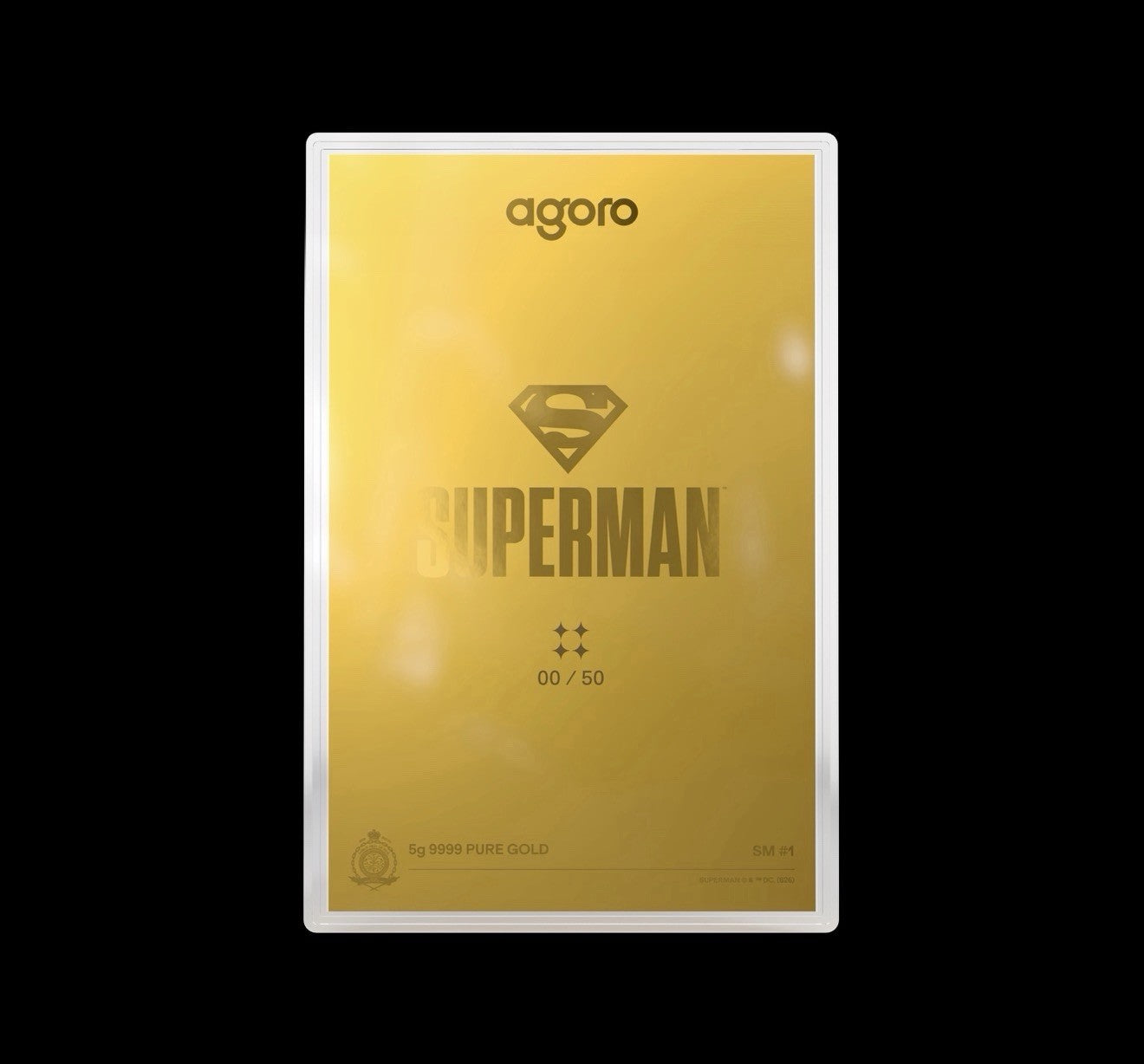 Superman DC Comics Blind Box Agoro Niue 5 gram Proof Silver or Gold