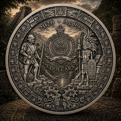 2026 Niue The Greatest Treasures - Aztecs 42.16g Silver Coin