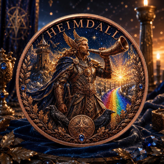 2026 Nordic Mythology Series Heimdall 5 oz Color High-Relief  UV 3D