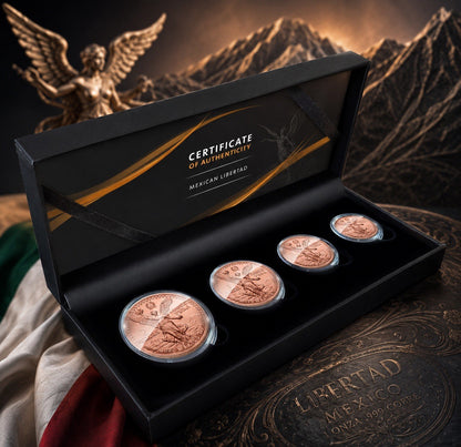 2026 Liberia Vintage Libertad 3.75 oz Fractional Copper Set