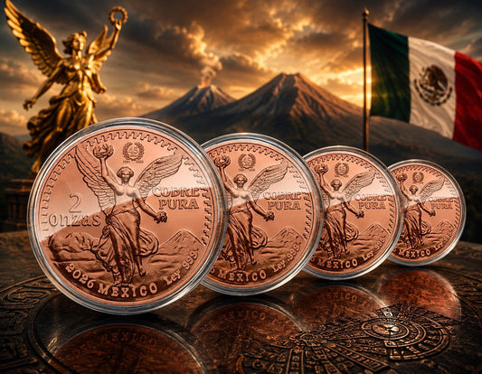 2026 Liberia Vintage Libertad 3.75 oz Fractional Copper Set
