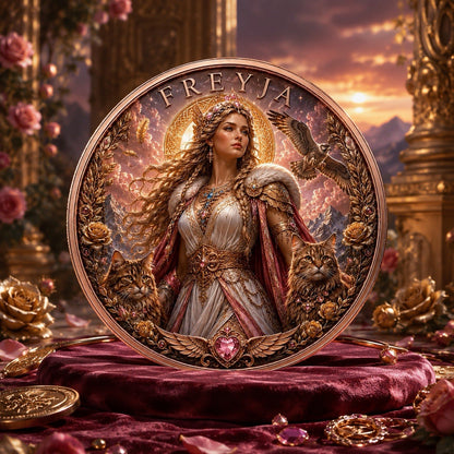 2026 Nordic Mythology Series Freija 5 oz Color High-Relief  UV 3D