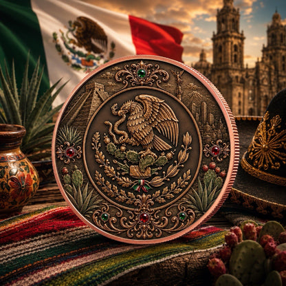 2026 Global Goddess Series: Mexican Beauty 1 Oz Copper Coin