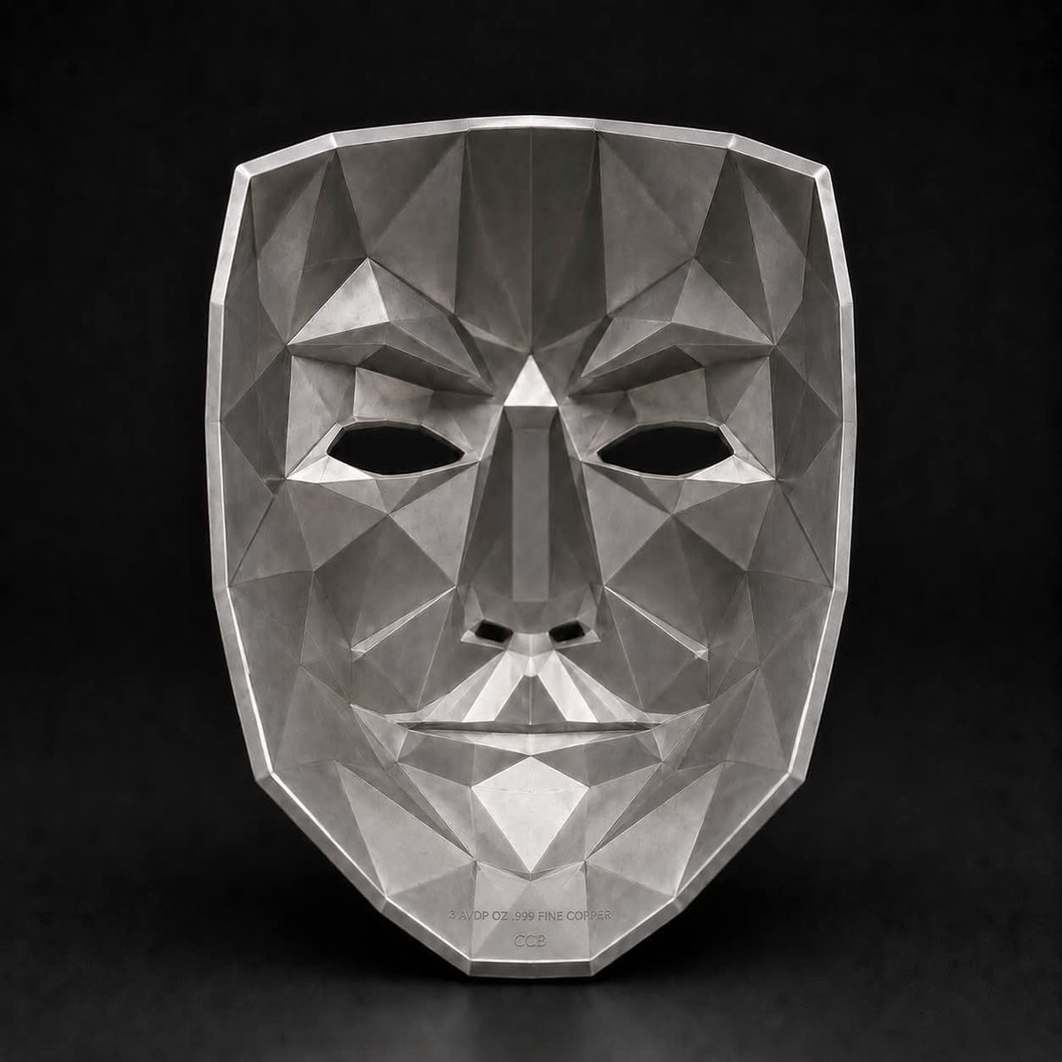 3 oz Guy Fawkes Stackable Copper