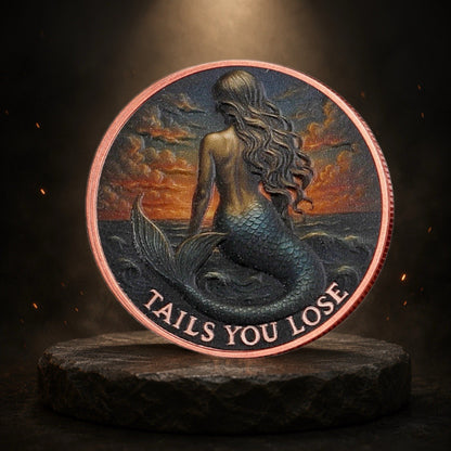 2026 Sexy Mermaid Yes or No 1 oz Copper Coin