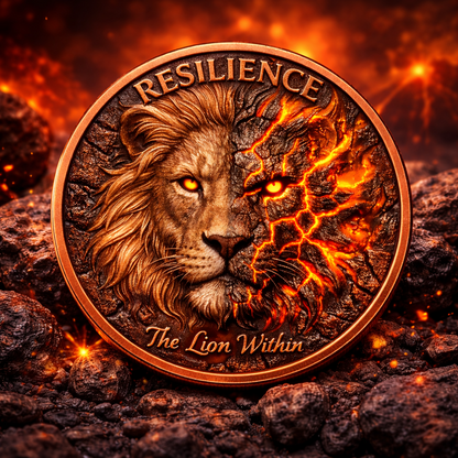 Lion Virtues Series 1 Oz Copper Round Italy 2026