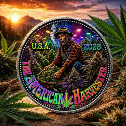 2026 Engelhard Prospector American Harvester Edition 1 oz Silver Coin