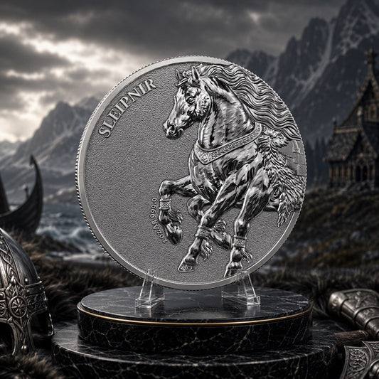 2026 Germania Mint Beasts - Sleipnir BU 1 oz Silver Coin