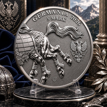 2026 Germania Mint Beasts - Sleipnir BU 1 oz Silver Coin