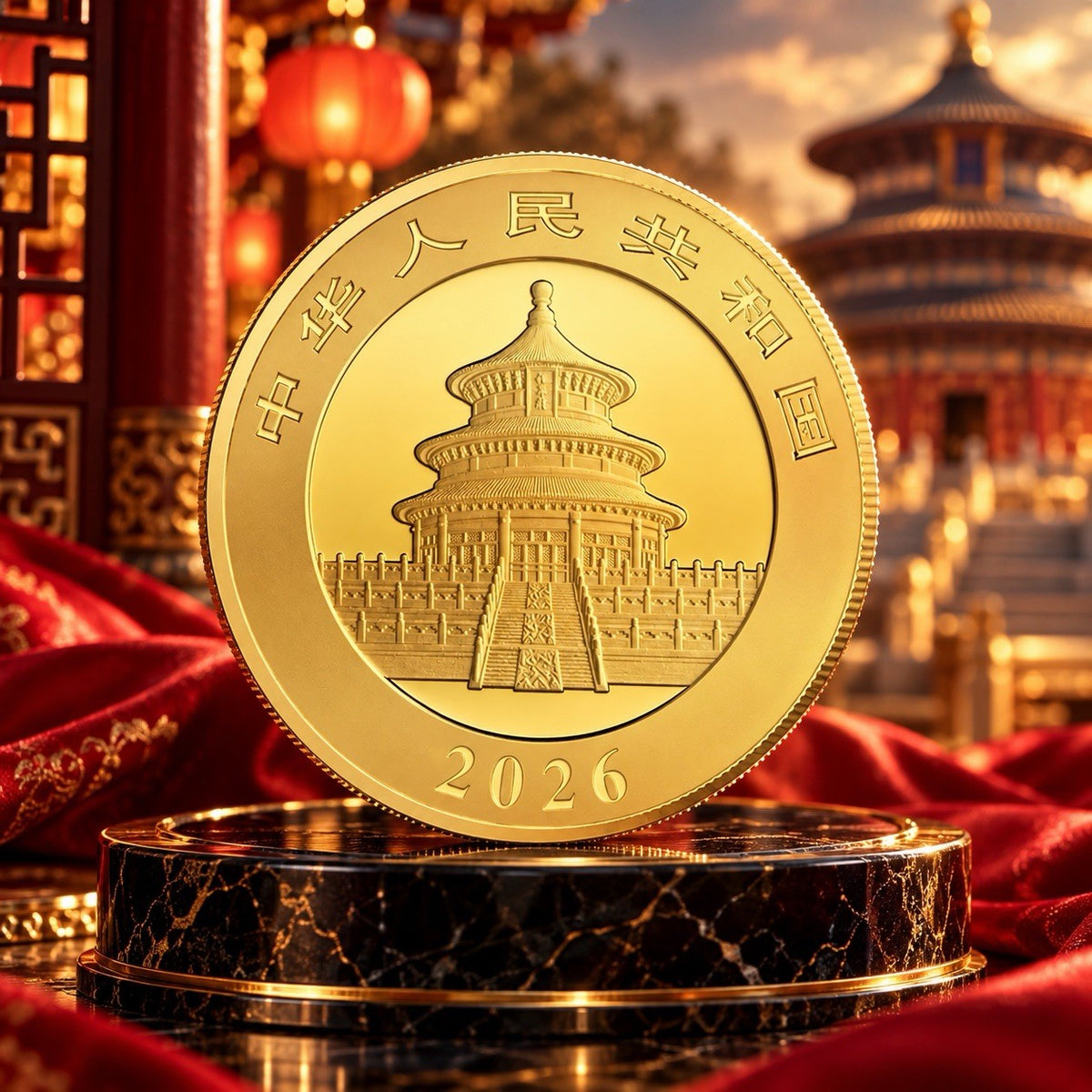 2026 China Panda Holographic Edition 30g Silver Coin