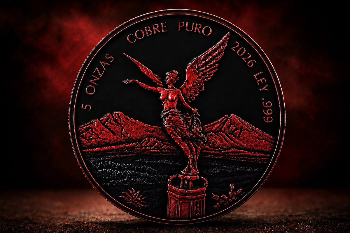 2026 Libertad en Rojo 5 oz Copper Medal