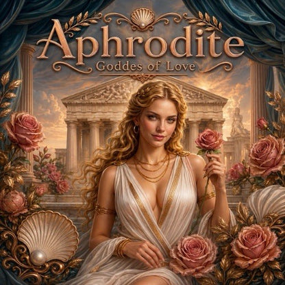 Aphrodite - Goddess of Love 1 oz Copper Round