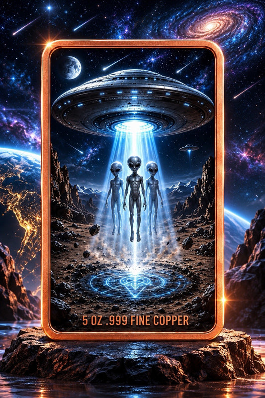 2026 UFO Series: Among Us  5oz UHR 3D 5oz Copper Bar