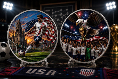 2026 U.S. Eagle World Cup Edition 1 oz Silver Coin