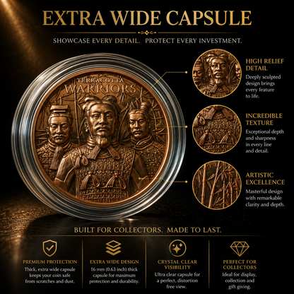 2021 Cook Islands 50 gram Copper Terracotta  (BU in Capsule) From CIT Mint Ultra