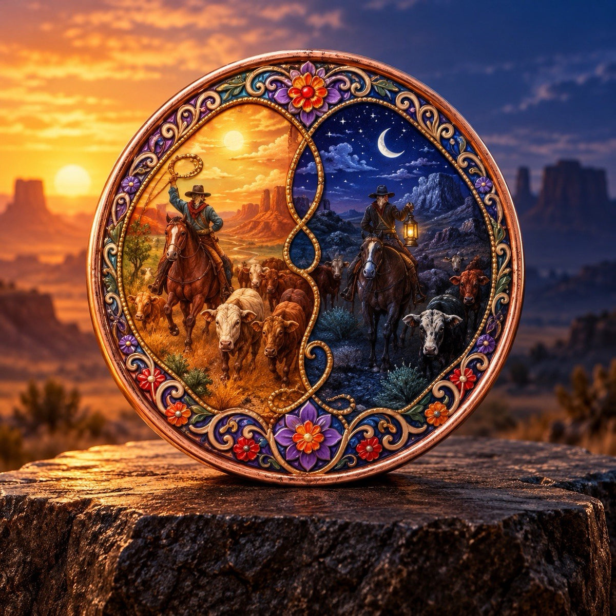 2026 Golden Roots West Series: From Dawn to Dusk 5oz Copper Coin (PRE-ORDER)