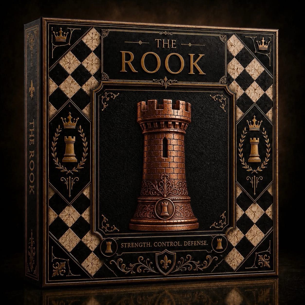 5 oz The Rook .999 Copper Shaped Bar