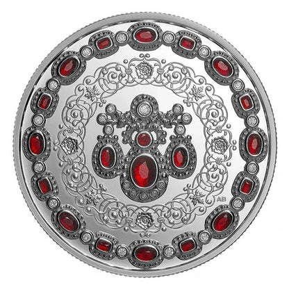 Queen Elizabeth 100 Birthday CROWN JEWELS 2026 CANADA 1oz .9999 Silver $20 Coin