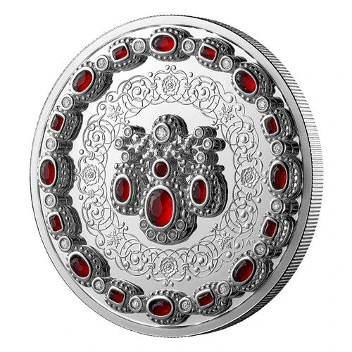 Queen Elizabeth 100 Birthday CROWN JEWELS 2026 CANADA 1oz .9999 Silver $20 Coin