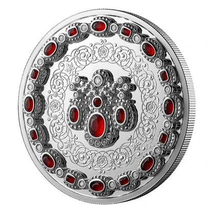 Queen Elizabeth 100 Birthday CROWN JEWELS 2026 CANADA 1oz .9999 Silver $20 Coin