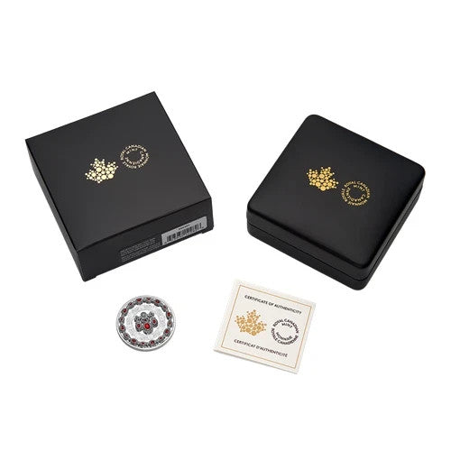 Queen Elizabeth 100 Birthday CROWN JEWELS 2026 CANADA 1oz .9999 Silver $20 Coin