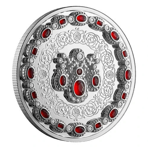 Queen Elizabeth 100 Birthday CROWN JEWELS 2026 CANADA 1oz .9999 Silver $20 Coin