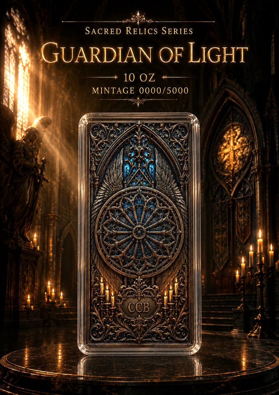 2026 Guardian of Light 10 oz Copper Bar Series: 2nd in Sacred Relics