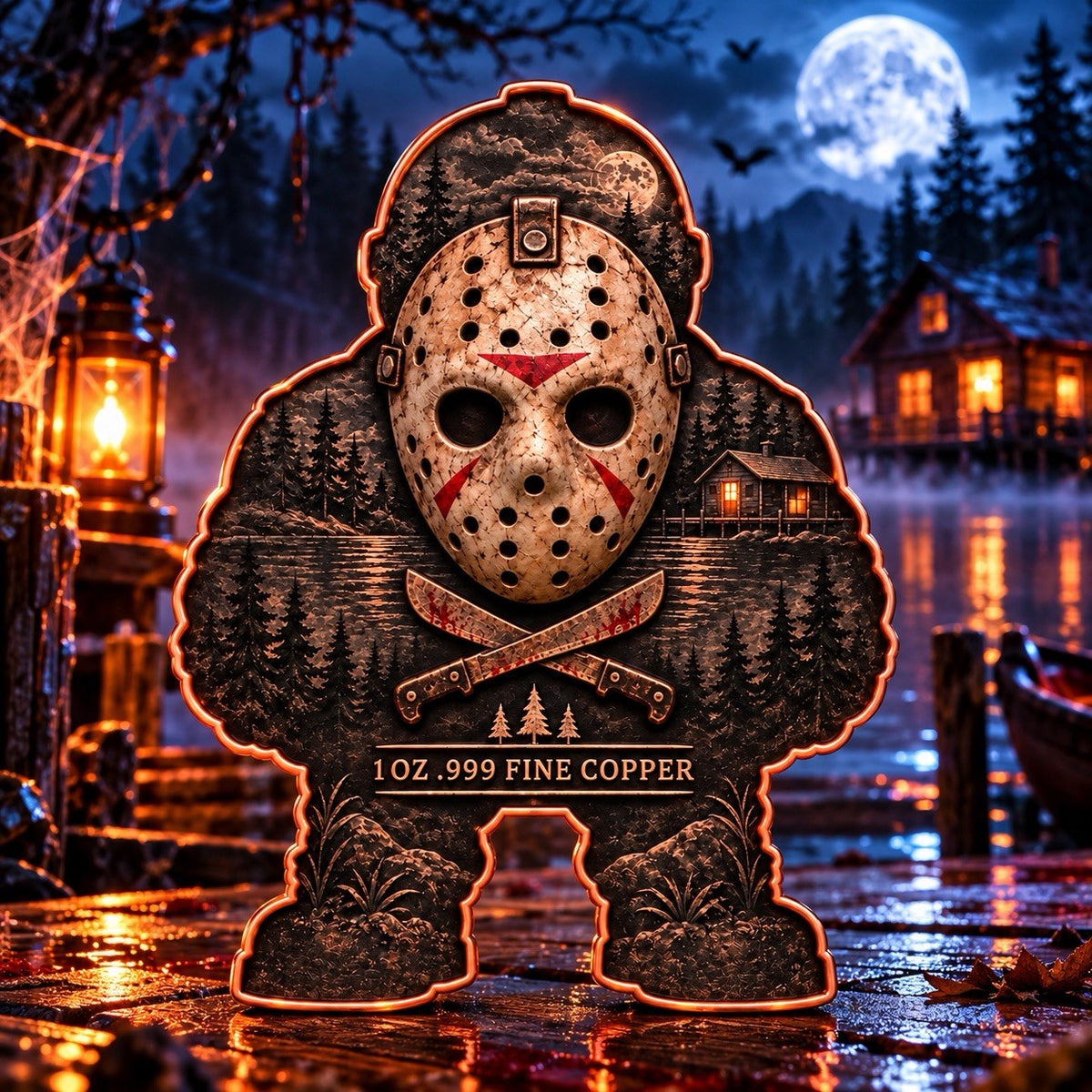 2026 Halloween Icons of Terror: Saw 1oz Copper Figure