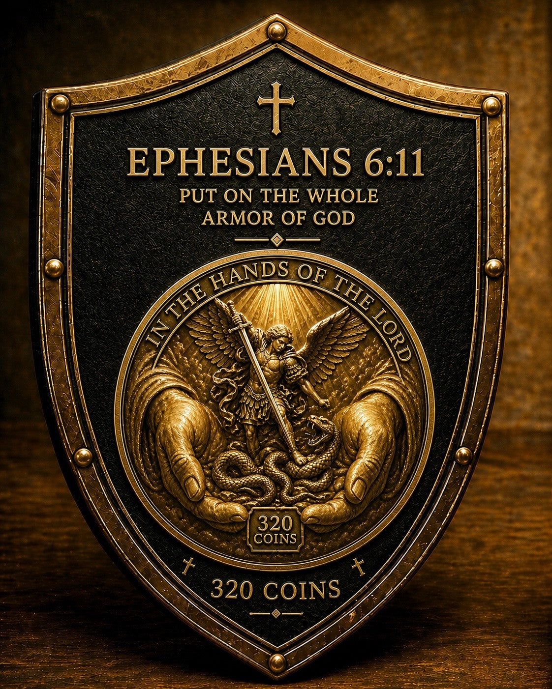Ephesians 6:11 1 oz Copper Medal in Card