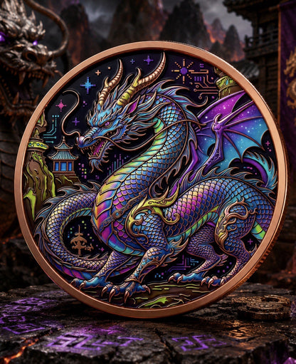 2026 Dragon Dynasty Series: Alpine Dragon 5 oz Copper Coin